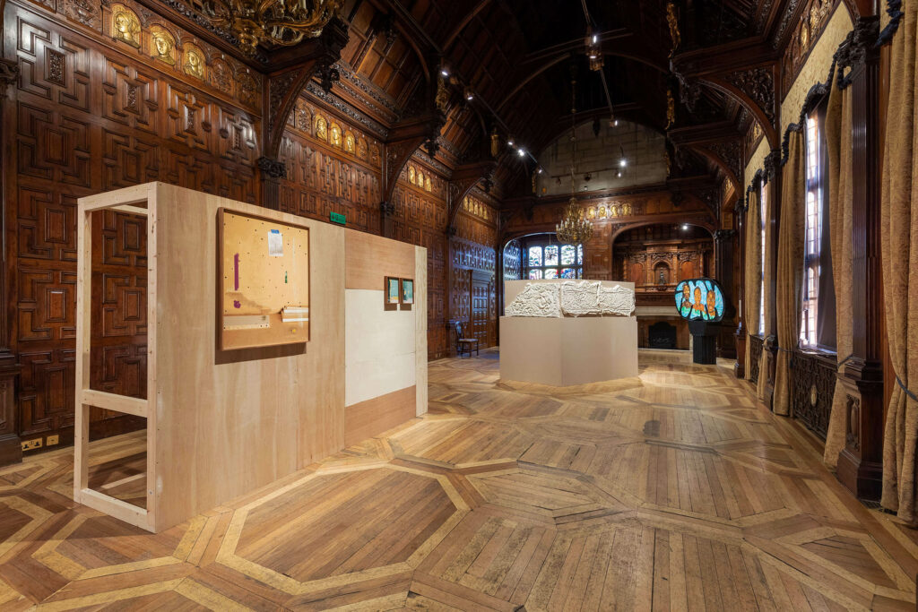 Installation View - Inside - A Thorp Stavri & Two Temple Place Exhibition