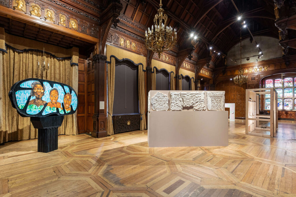 Installation View - Inside - A Thorp Stavri & Two Temple Place Exhibition