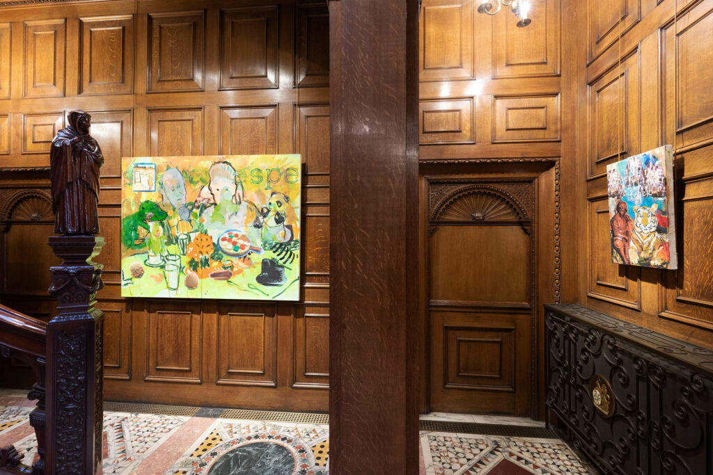 Installation View - Inside - A Thorp Stavri & Two Temple Place Exhibition